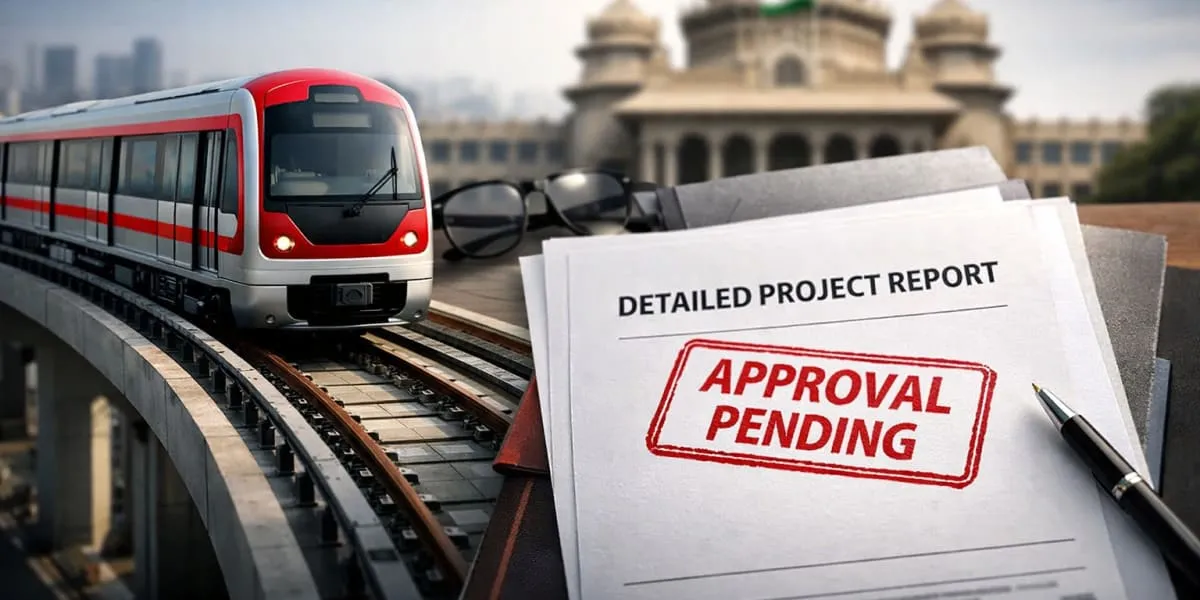 Namma Metro Red Line Awaits Centre Approval After Revised DPR