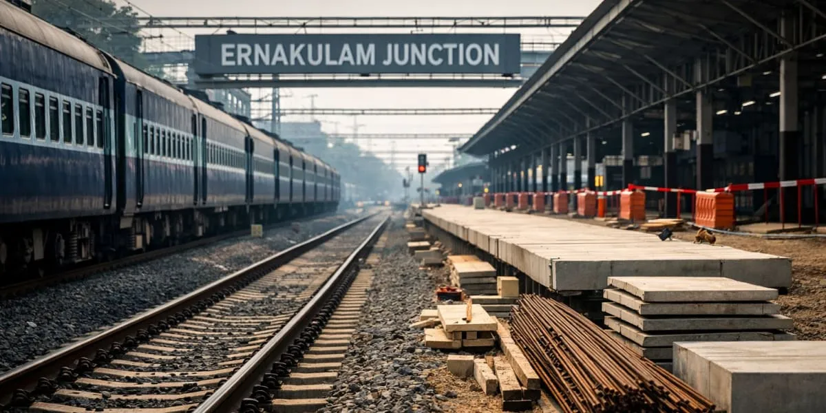 Ernakulam Junction Platforms To Be Lengthened
