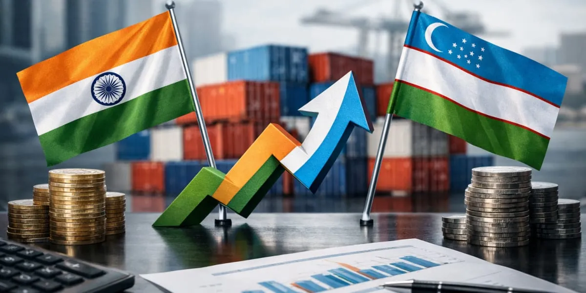 India Uzbekistan Should Double Bilateral Trade In Three Years