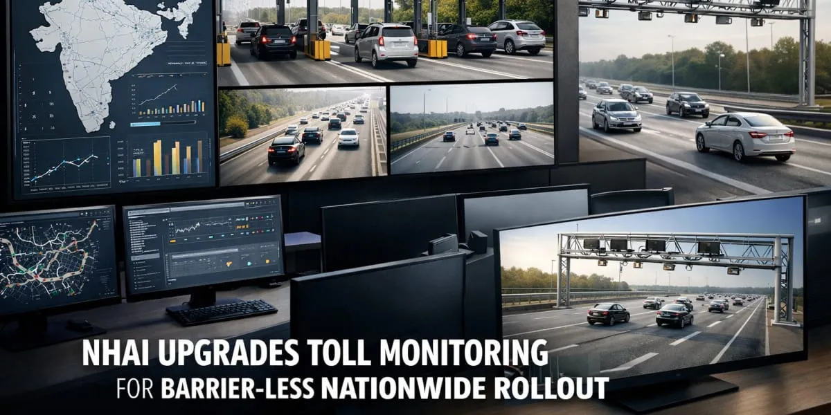 NHAI Upgrades Toll Monitoring To Support Barrier-less Nationwide Rollout