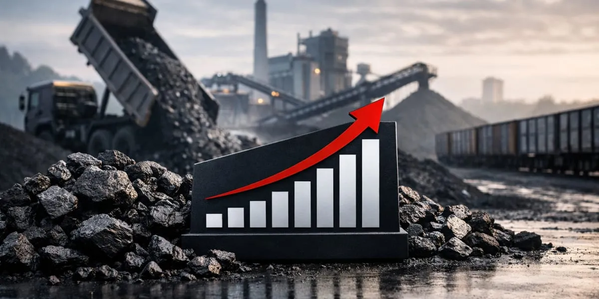 Coal Production Rises Seven Point Five One Per Cent In July 2026