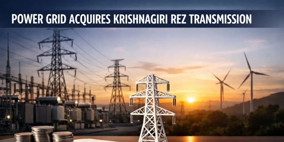 Power Grid Acquires Krishnagiri REZ Transmission