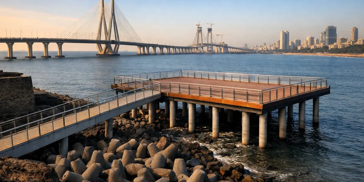 MMB Plans Viewing Deck And Coastal Protection At Bandra Fort