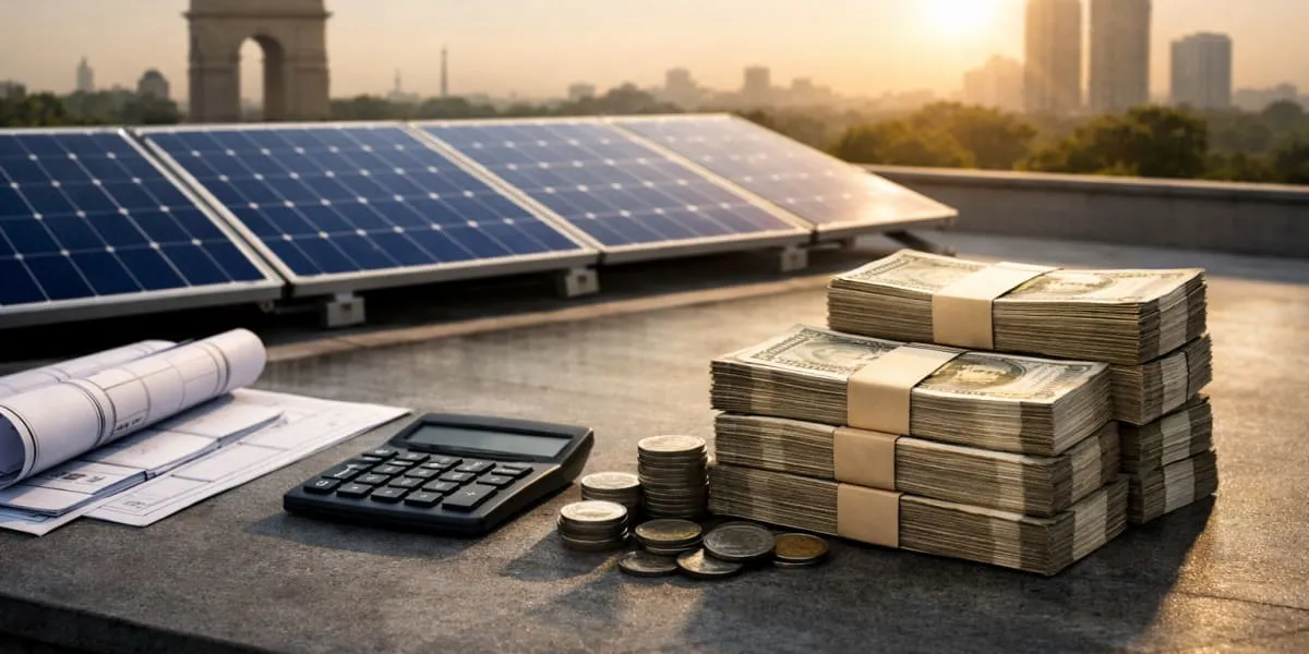 Delhi Plans New Solar Policy To Cut Rooftop Costs To Rs15,000