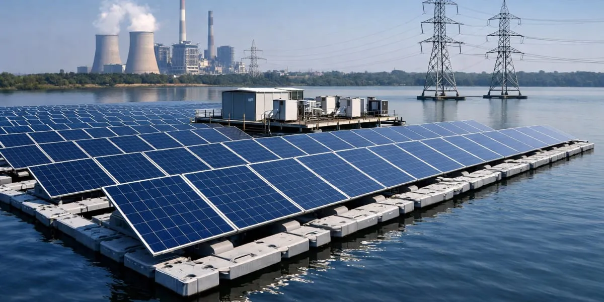 USolar Emerges L1 For NTPC SAIL 20 MW Floating Solar Project
