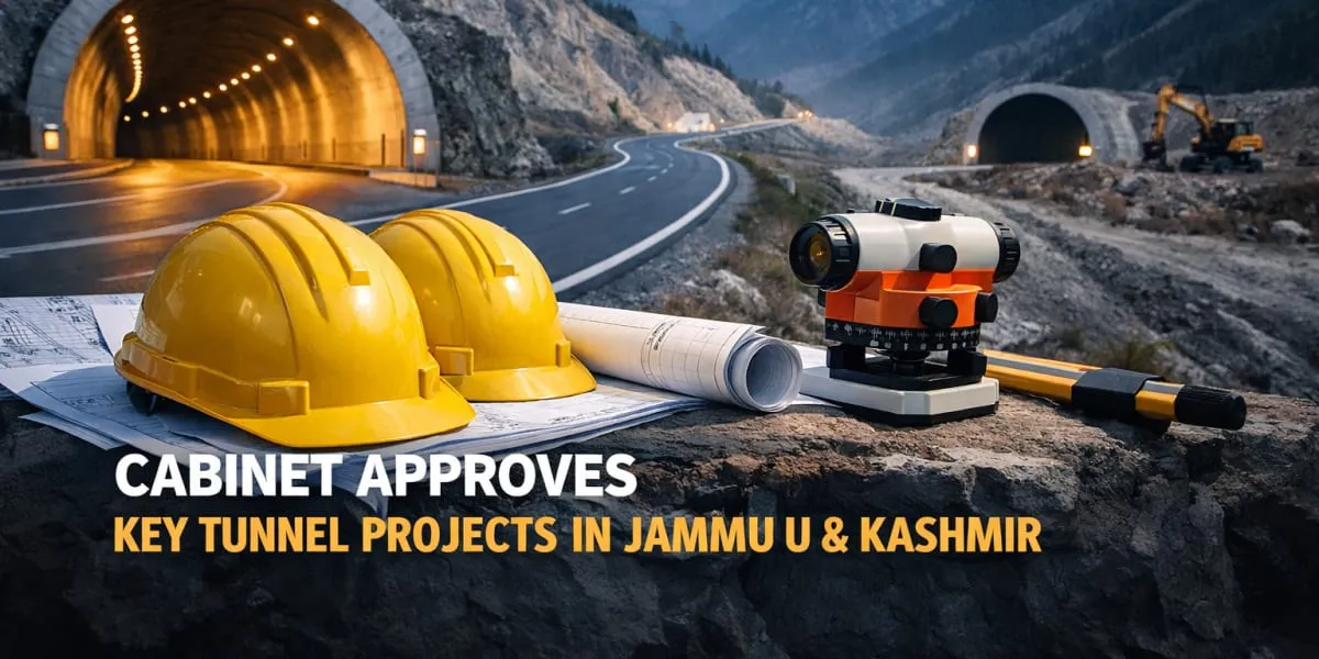 Union Cabinet Approves Key Tunnel Projects In Jammu And Kashmir