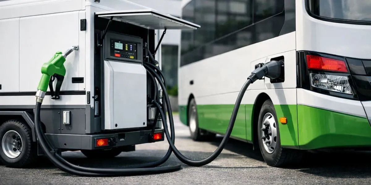 Telangana Introduces Ethanol Based Mobile EV Charging Technology