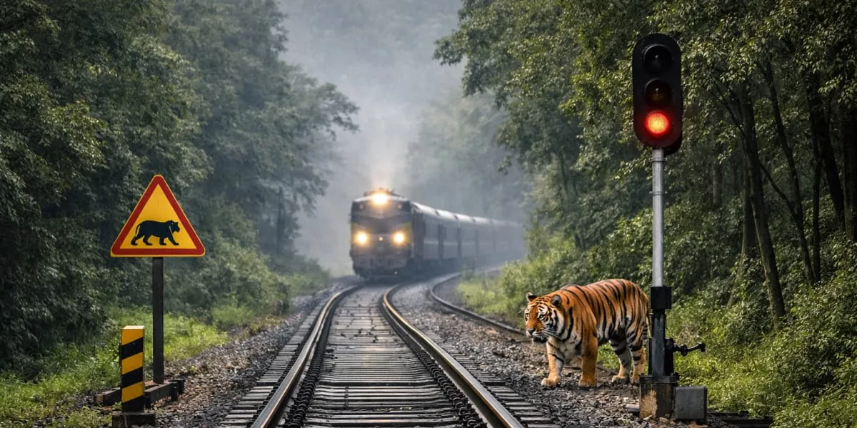 Rail Line Through Central India Tiger Corridor Gets Nod