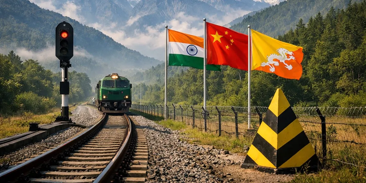 17-km Railway To Boost Connectivity To India China Bhutan Tri-Junction