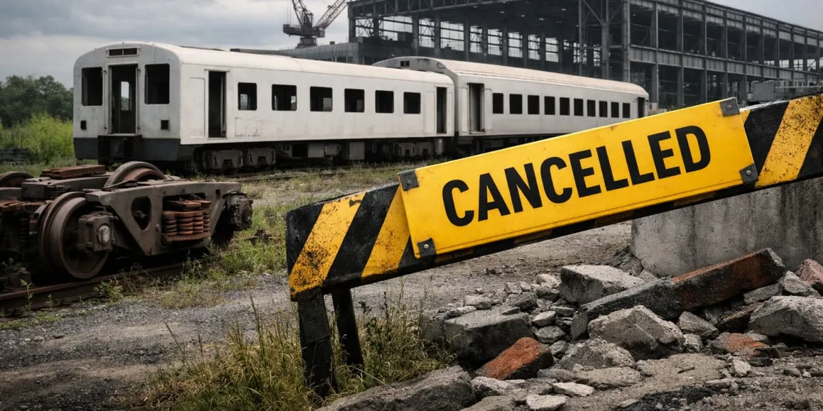 Centre Confirms Kanjikode Rail Coach Factory Will Not Proceed