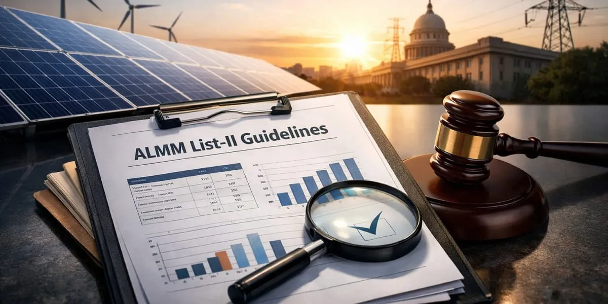 MNRE Clarifies ALMM List-II Rules For Solar Projects