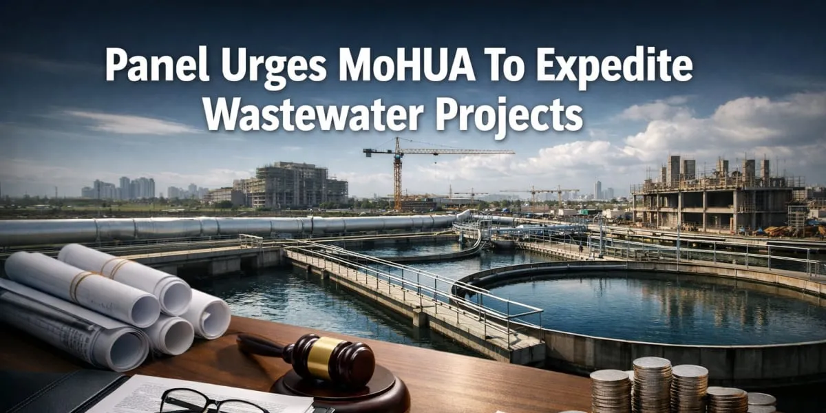 Panel Urges MoHUA To Expedite Wastewater Projects