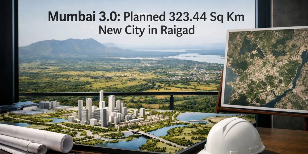 Mumbai 3.0 Planned As 323.44 Sq Km New City In Raigad