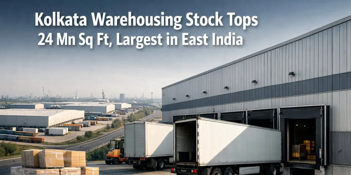 Kolkata Warehousing Stock Tops 24 Mn Sq Ft, Largest In East India
