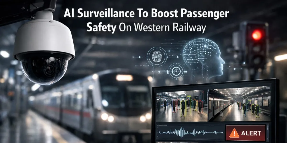 AI Surveillance To Boost Passenger Safety On Western Railway