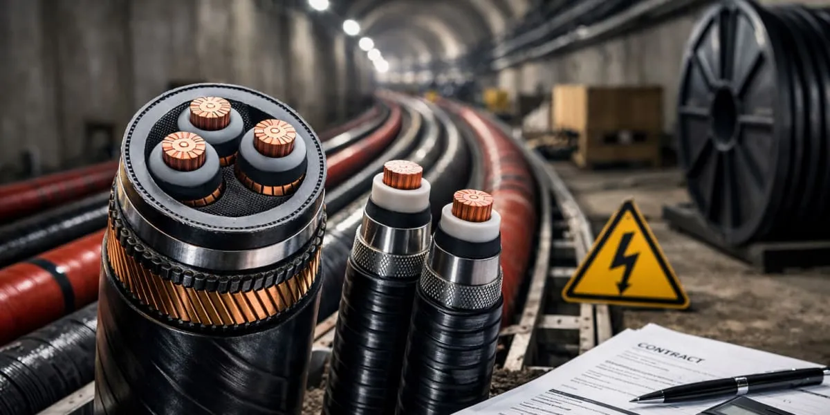 Om Power Wins 66 kV Underground Cable Contract