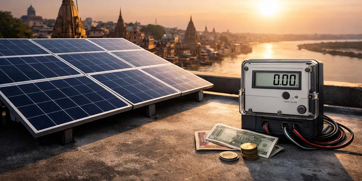 PM's Kashi Turns Solar as 17,698 Homes Eliminate Power Bills