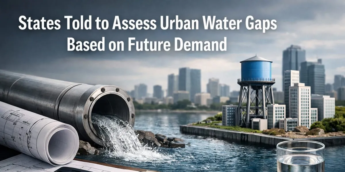 States Told to Assess Urban Water Gaps Based on Future Demand