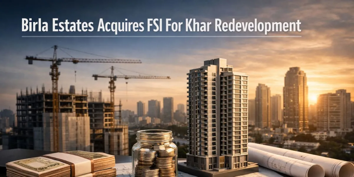 Birla Estates Acquires FSI For Khar Redevelopment