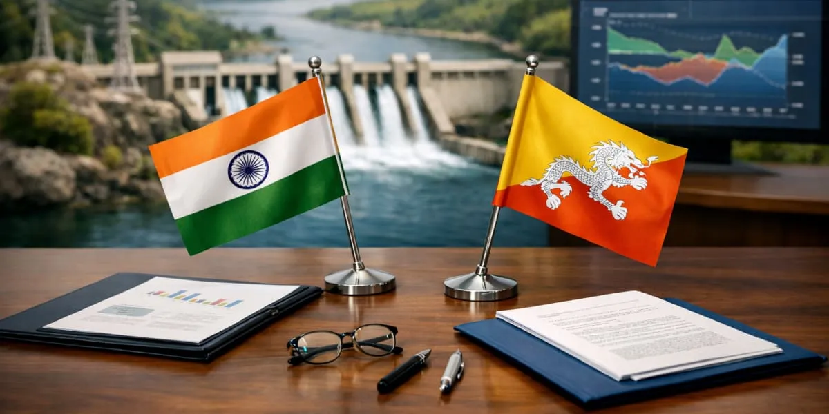 India and Bhutan Review Hydropower Projects and River Management