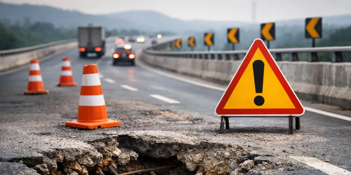 Concerns Raised Over Safety On Busy NH-55