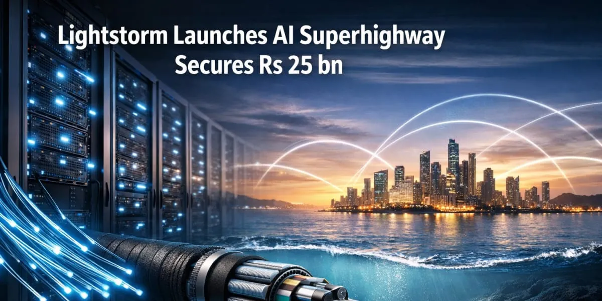 Lightstorm Launches AI Superhighway Secures Rs 25 bn
