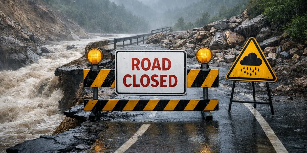 Heavy Rains Close 313 Roads In Himachal; Yellow Alert Till 18 August