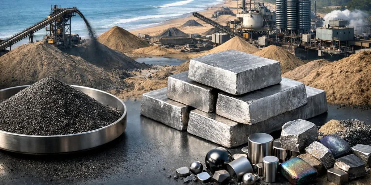 Andhra Pradesh Pushes Value Addition For Beach Sand Minerals