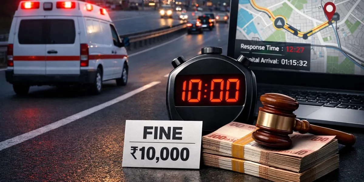 NHAI Penalises Delays In Ambulance Response With Rs 10,000 Fine