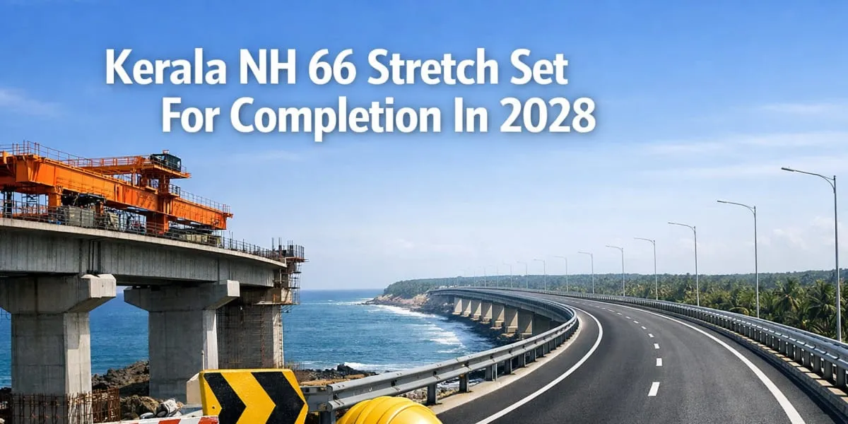 Kerala NH 66 Stretch Set For Completion In 2028