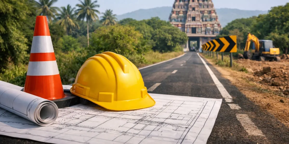 Tamil Nadu Highways Seek Nod To Widen Road To Thirupattur Temple