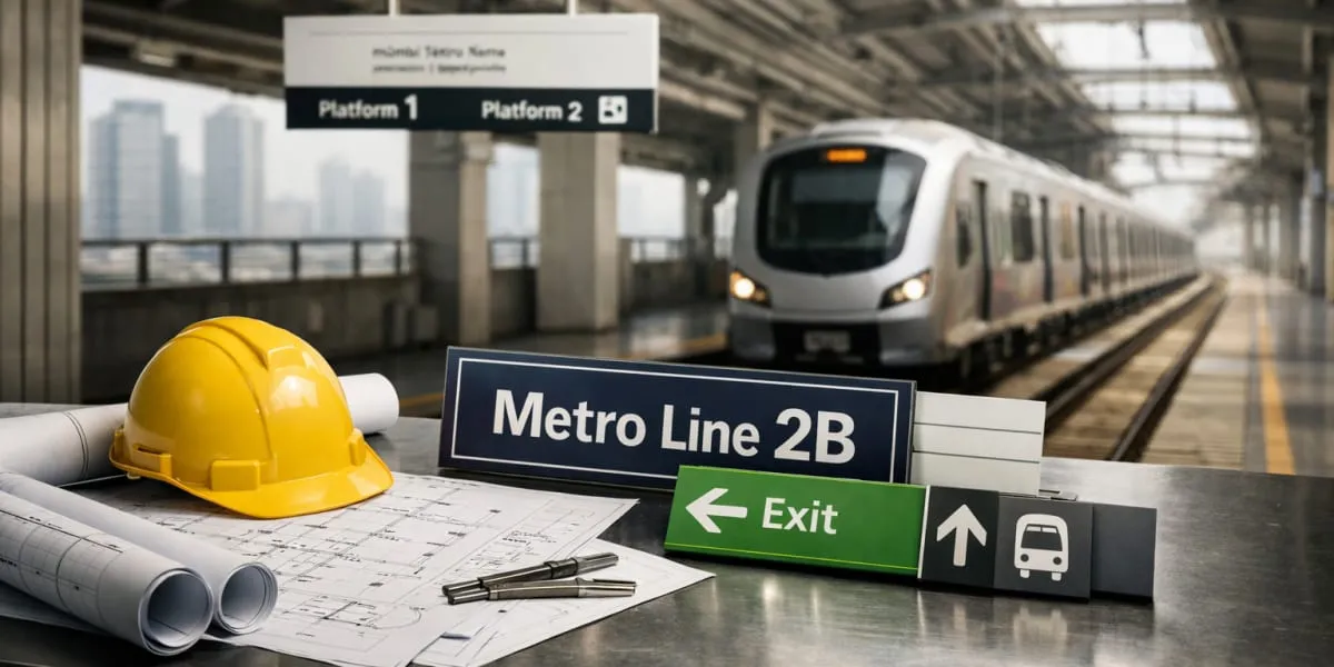 MMRDA Awards Signage Contract To CBM Industrie For Line 2B