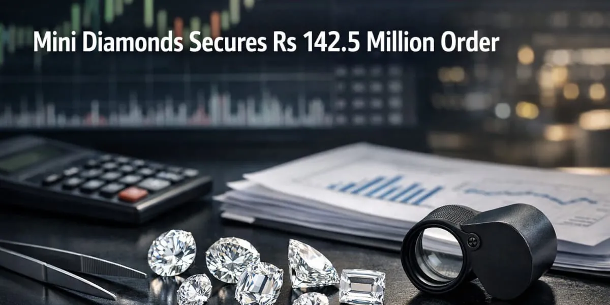 Mini Diamonds Secures Rs 142.5 Mn Order