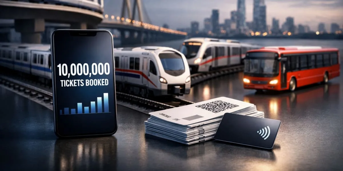 Mumbai One Crosses 10 Million Ticket Bookings, Links 11 Services