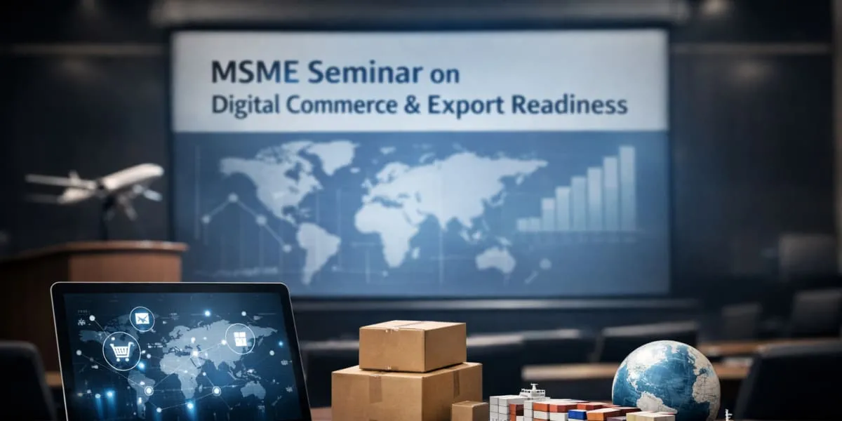 MSME Seminar On Digital Commerce And Export Readiness