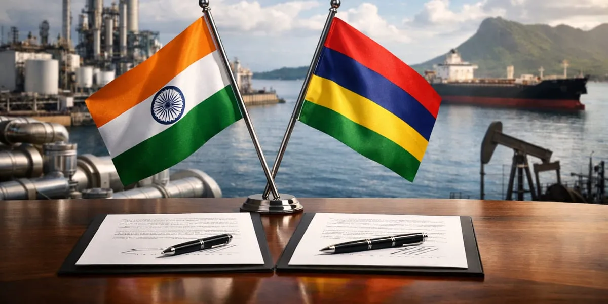 India And Mauritius Sign Oil And Gas Cooperation MoU