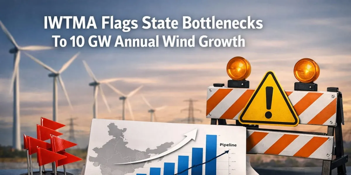 IWTMA Flags State Bottlenecks To 10 GW Annual Wind Growth