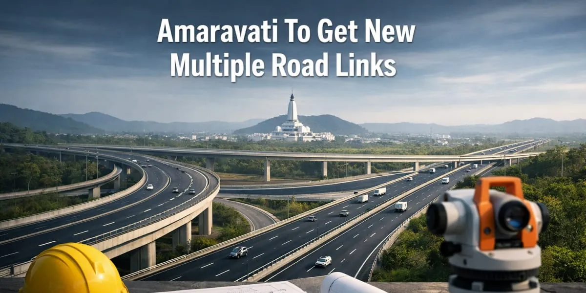 Amaravati To Get New Multiple Road Links