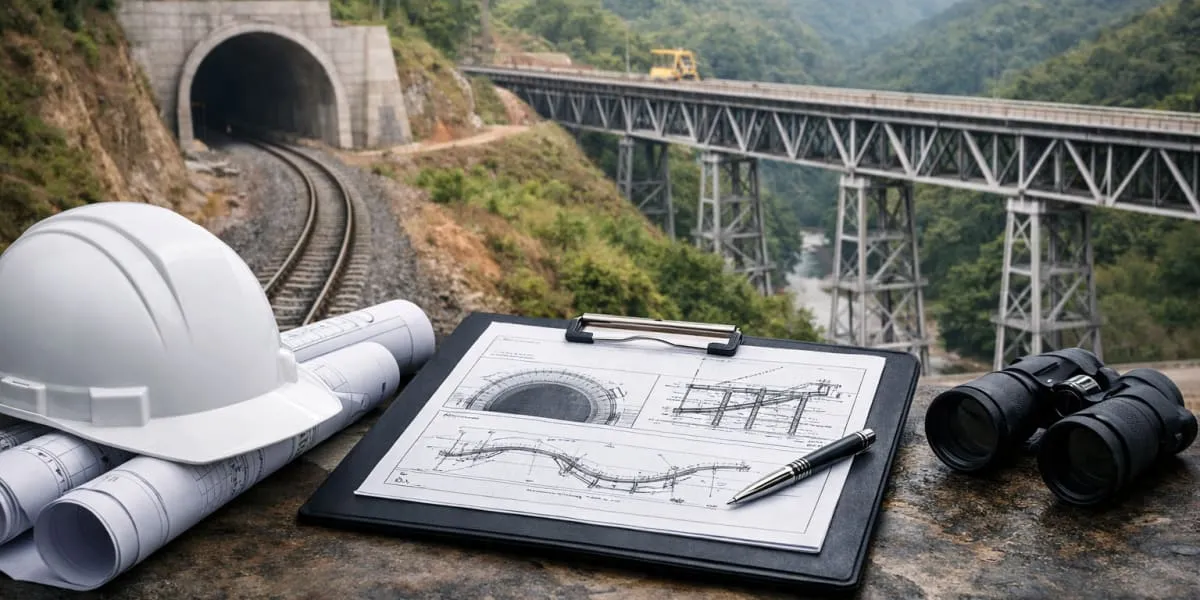 Top NFR Official Reviews Jiribam-Imphal Railway Progress