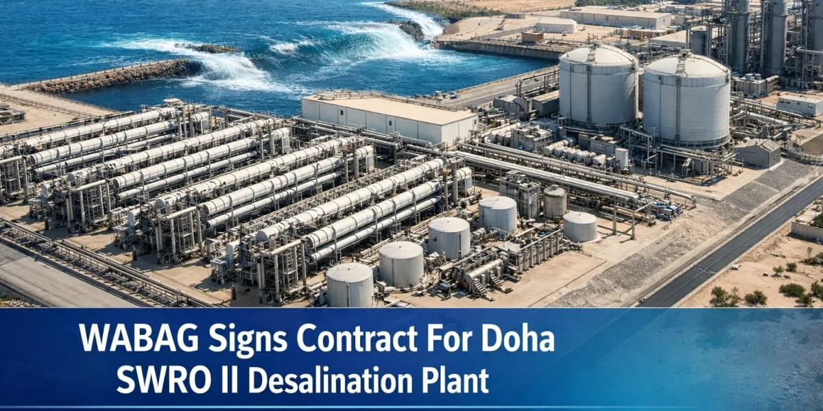 WABAG Signs Contract For Doha SWRO II Desalination Plant