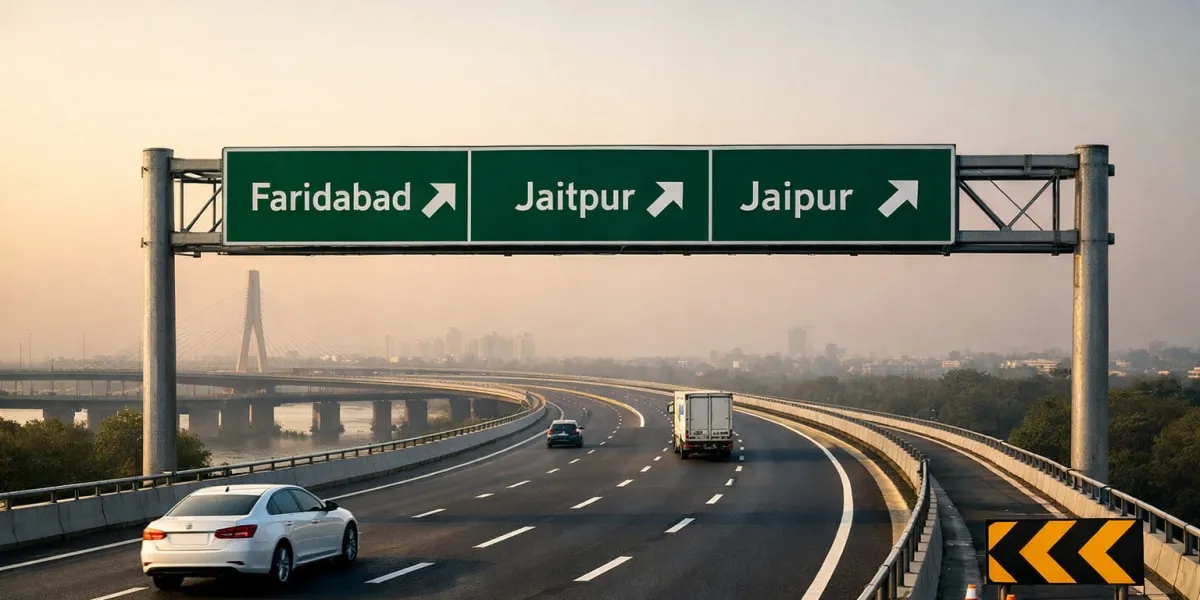 Delhi-Mumbai Expressway Nine-km Delhi Stretch Opens for Trial
