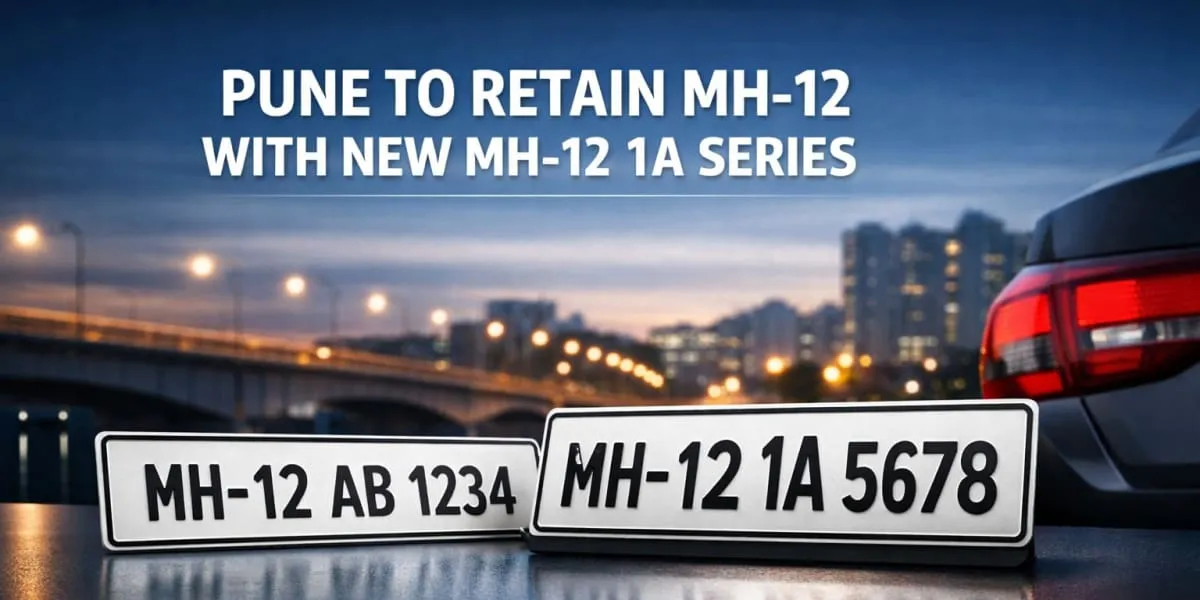 Pune To Retain MH-12 With New MH-12 1A Series