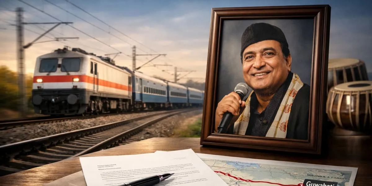 Sarhad Urges PM to Name Mumbai?Guwahati Express After Bhupen Hazarika