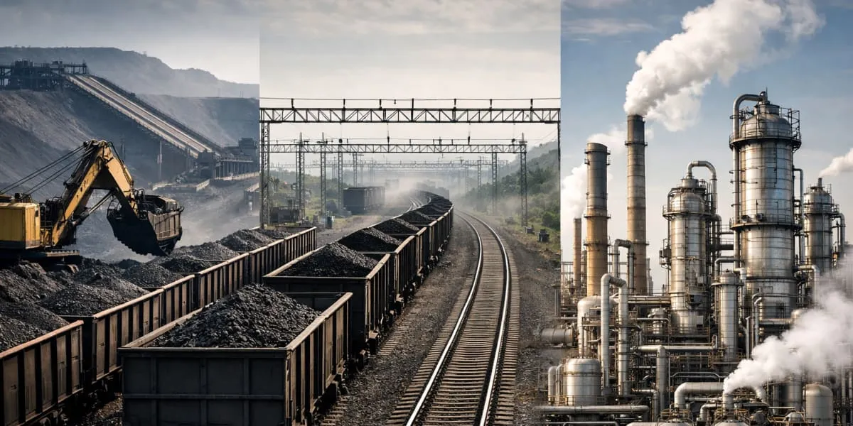 Coal India Plans Rs 1 Trillion (tn) Investment in Evacuation Gasification