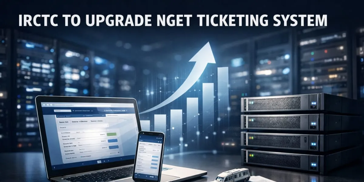 IRCTC To Upgrade NGET Ticketing System