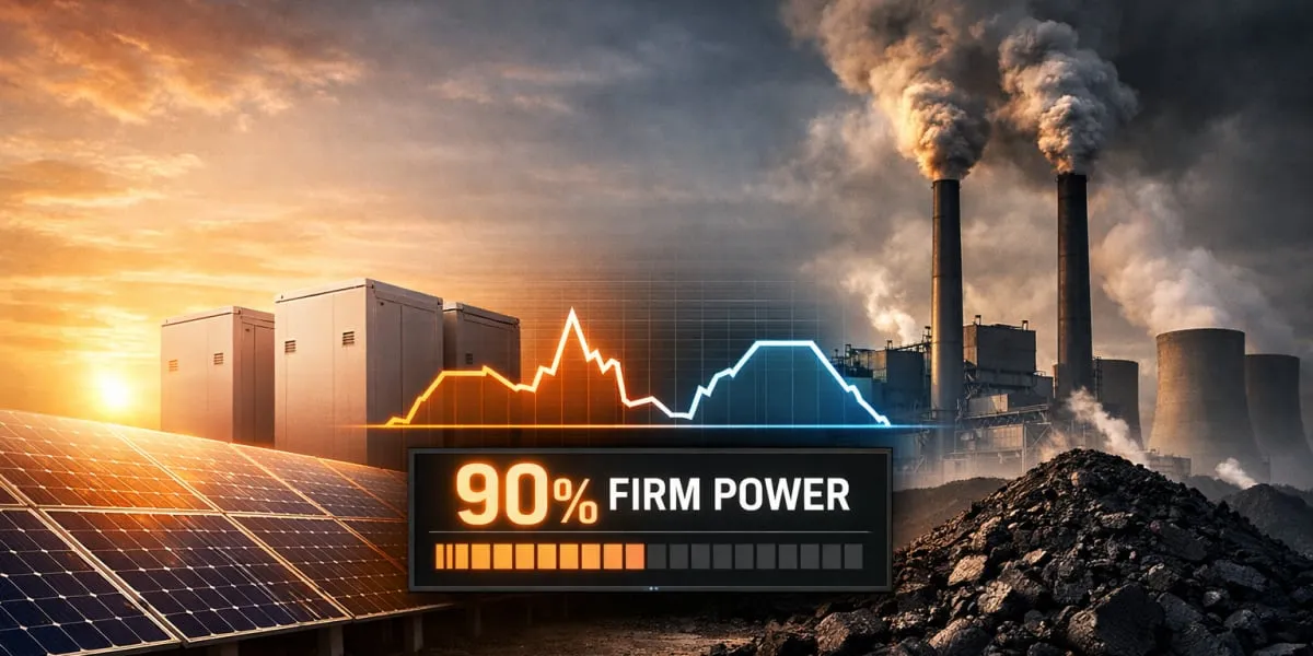 SECI Tender Shows Solar Storage Can Mimic Coal