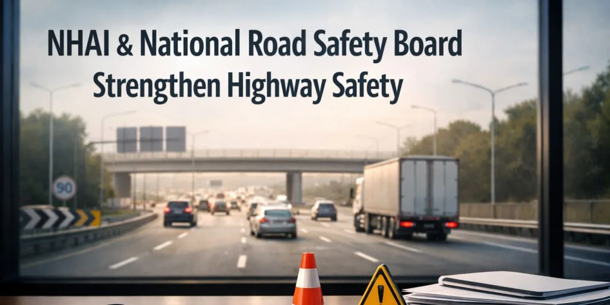 NHAI And National Road Safety Board Strengthen Highway Safety
