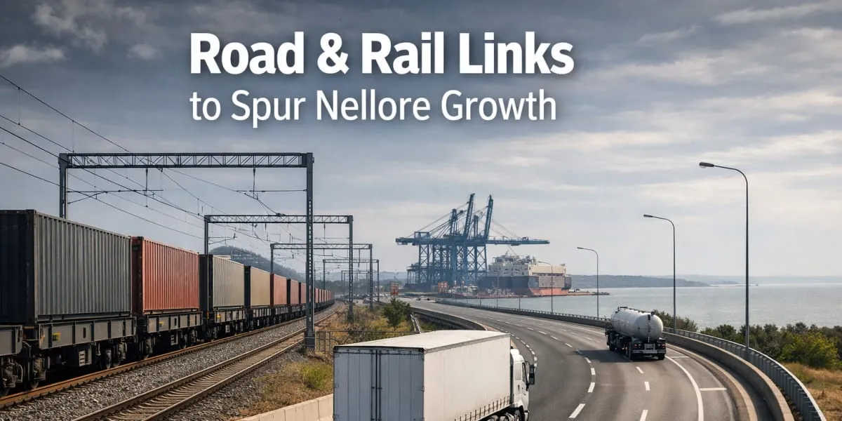 Road and Rail Links to Spur Nellore Growth