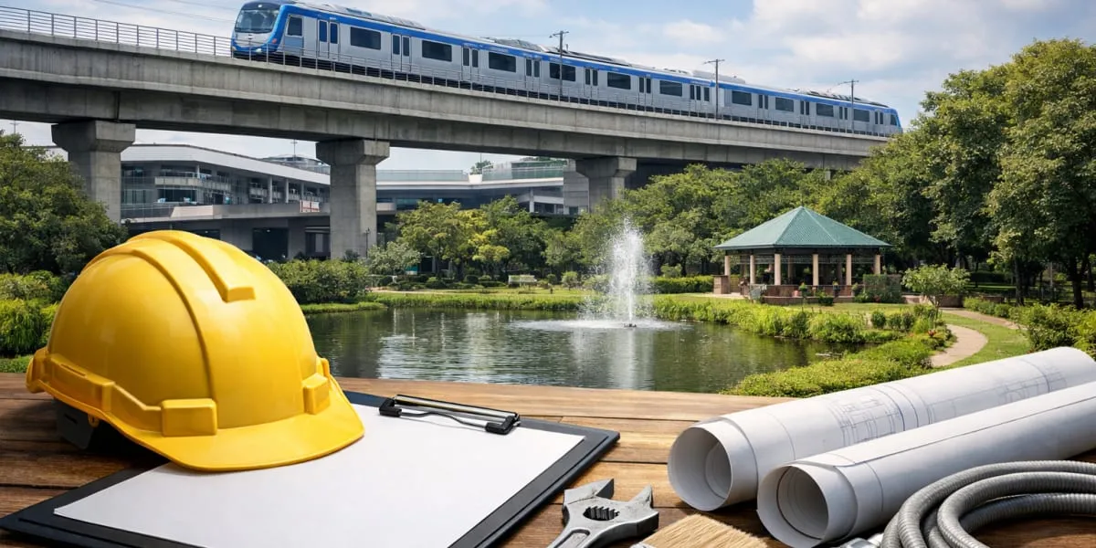 Chennai Metro Rail Floats Bids To Give Thiru Vi Ka Park A Facelift