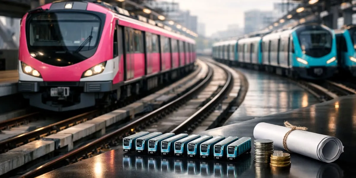 Kochi Metro Needs Eight More Trains After Pink Line